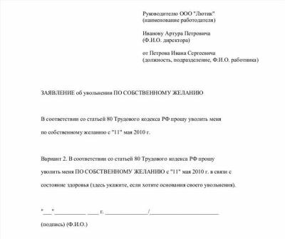 Можно ли подать заявление на увольнение в госслужбе по электронной почте в 2025 в Московской области?