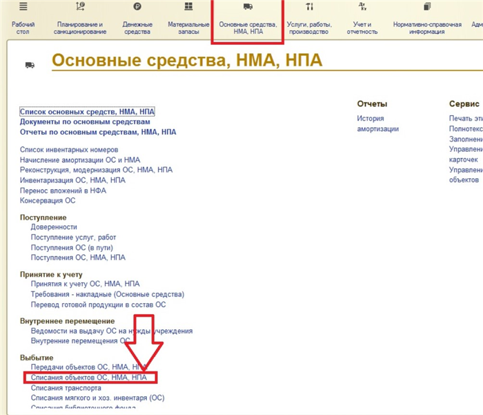 Налоговые последствия списания кресла